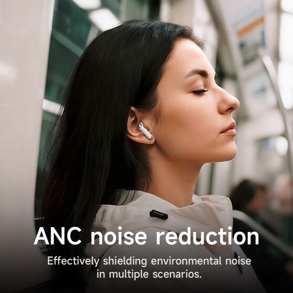 hoco. EQ26 ANC+ENC Nice true wireless BT headset - White