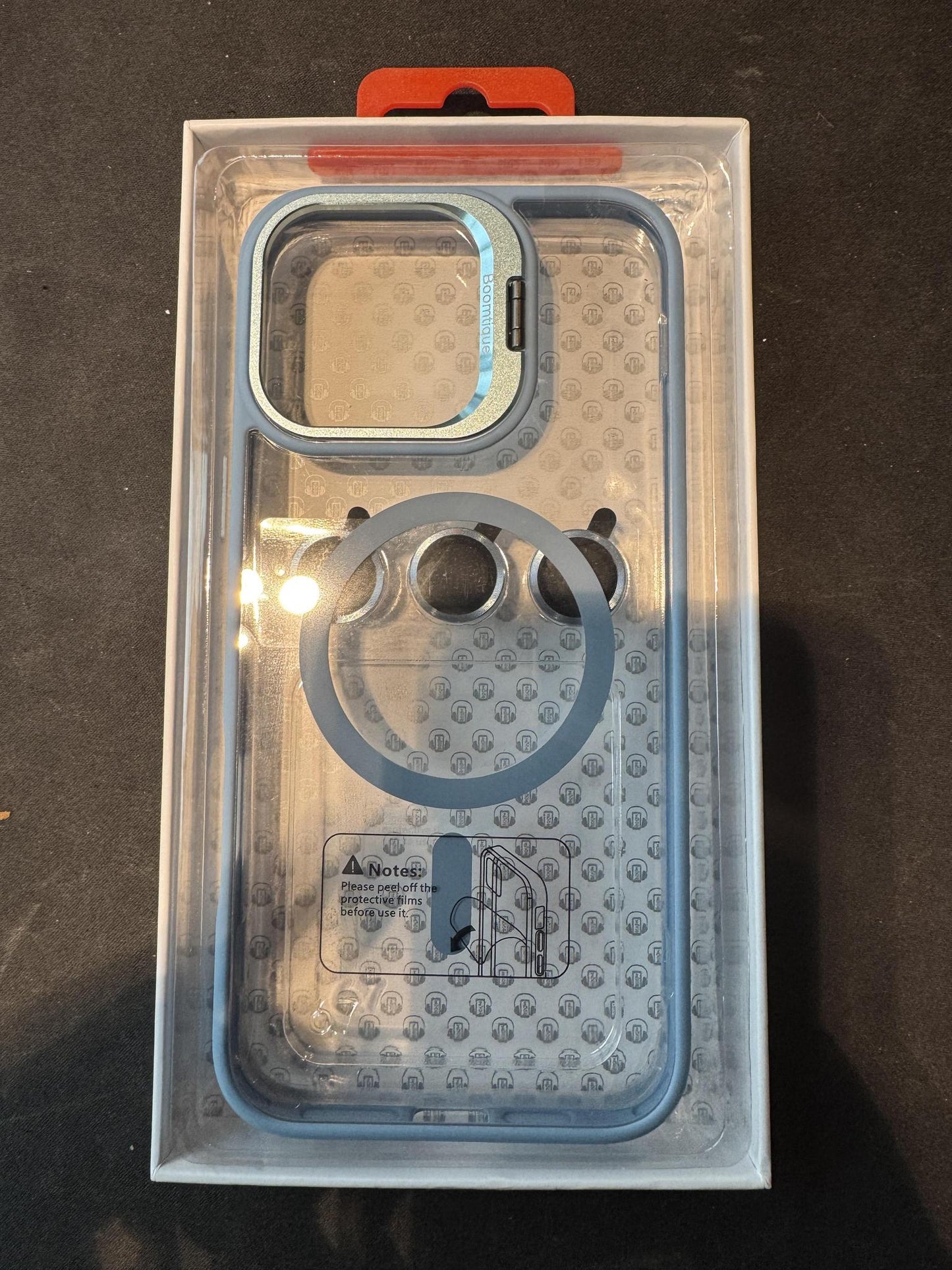 Boomtique iPhone 16 Pro Max with Stand