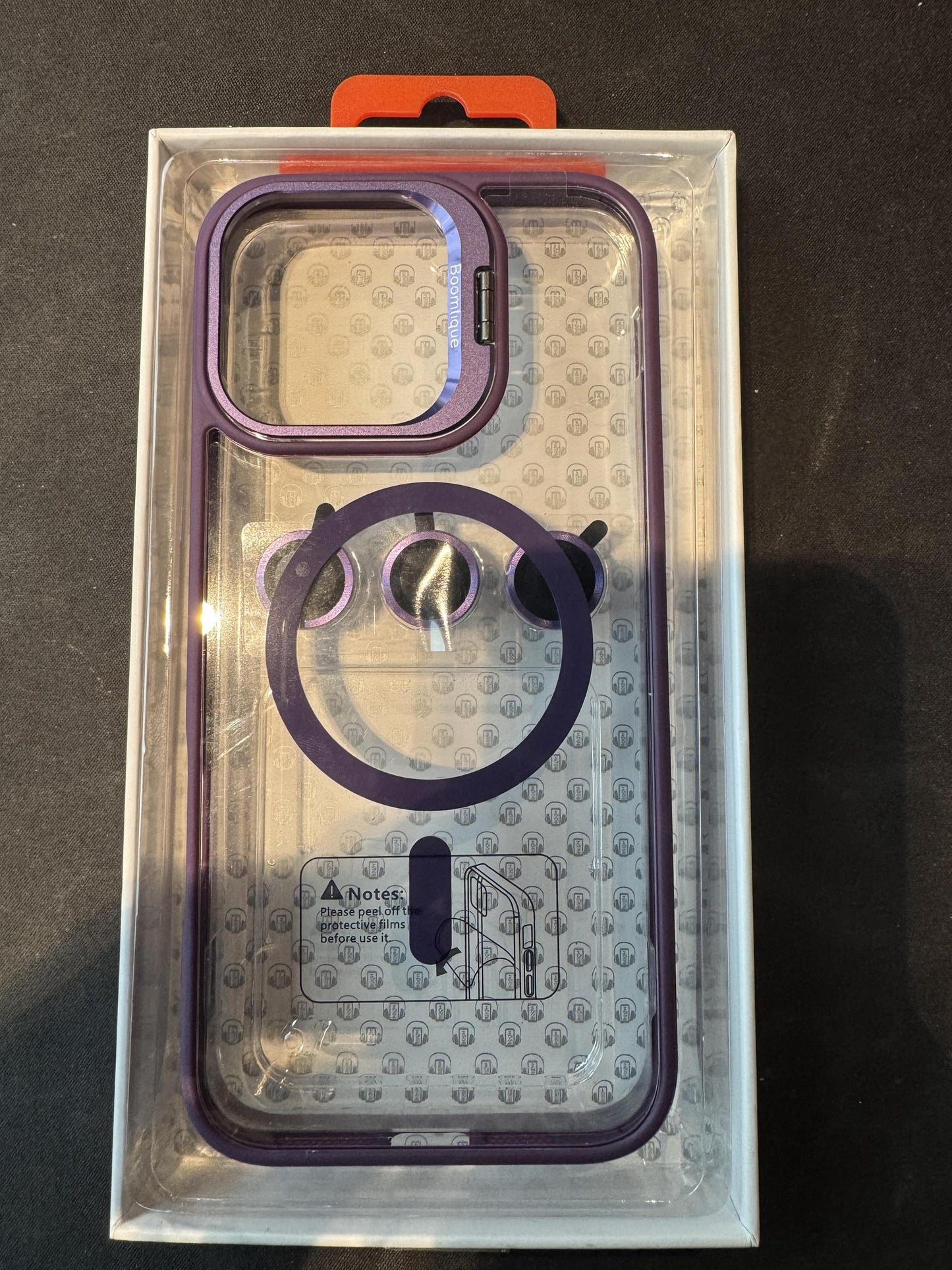 Boomtique iPhone 16 Pro Max with Stand