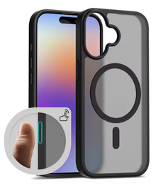 Frosted Black MagSafe iPhone 17 Series Case