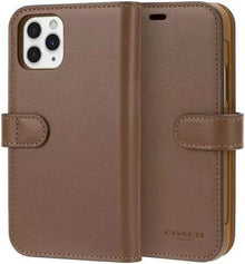 Coach Folio Saddle Brown iPhone 11 Pro