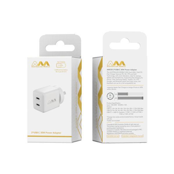 Australian Mobile 35W Dual Type C