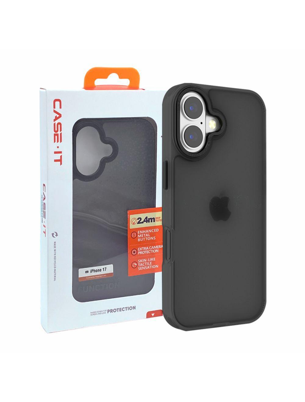 Case-IT Smoke Black iPhone 17 Series MagSafe Case