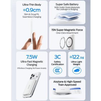 MOVE SPEED MSP08 Magnetic Solid-State Power Bank 10000mAh 18W (CCC Certified)