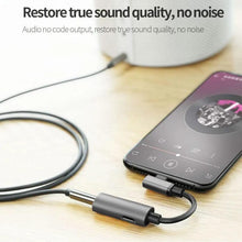 Mcdodo USB C to 3.5mm Headphone and Charger Audio Adapter, 2-in-1