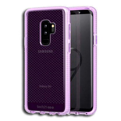 SAMSUNG GALAXY S9 TECH21 EVO CHECK FLEXSHOCK CASE - SMOKEY/BLACK