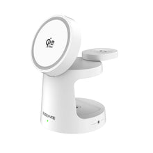 REDEFYNE Qi2.2 25W 3-IN-1 Foldable Magnetic Wireless Charger- White