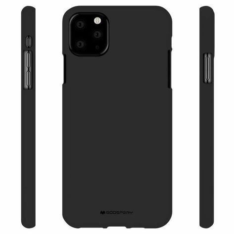 Goospery Soft Feeling Jelly Black for Samsung S25 Ultra