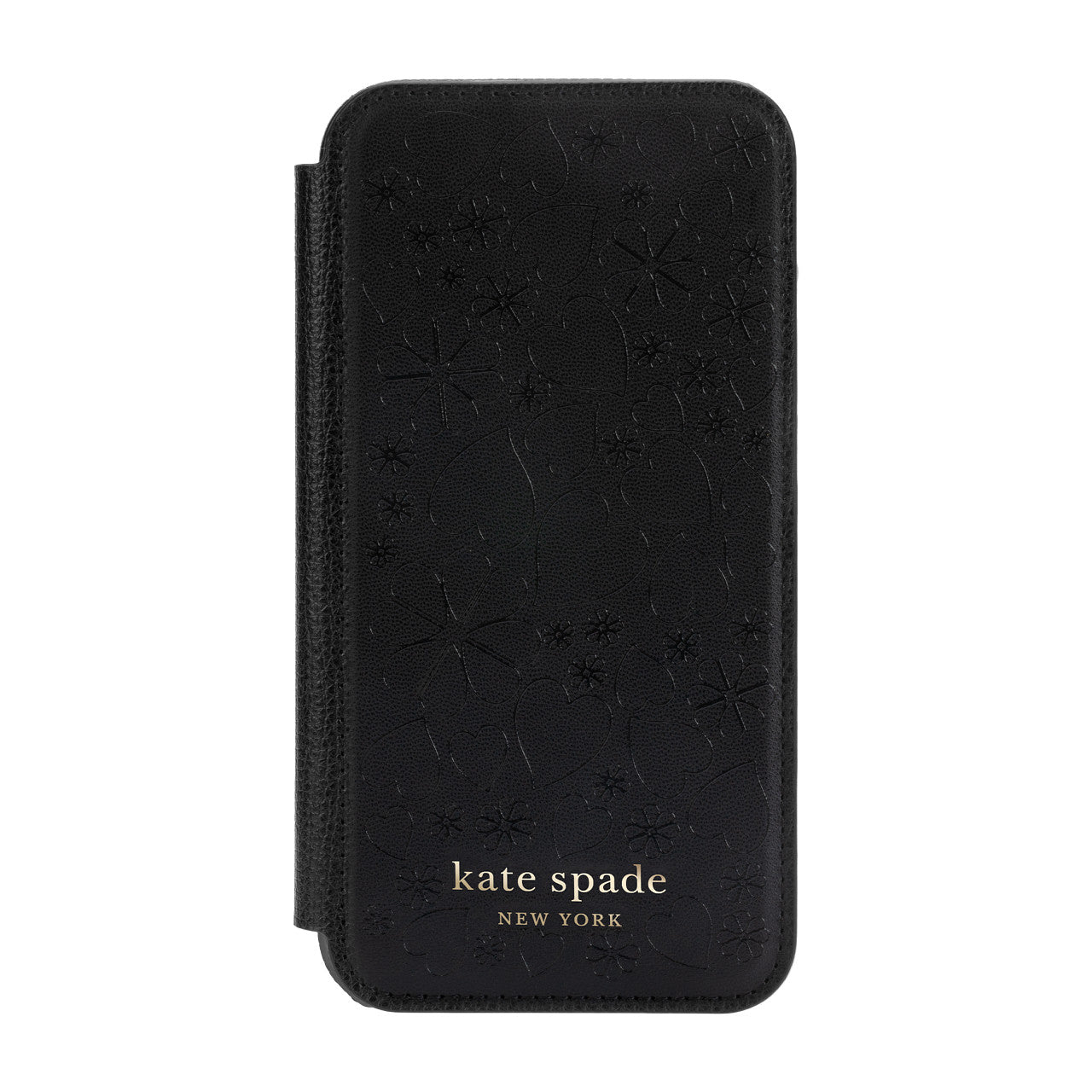 Kate Spade Folio Case Crumb and Clove Heart for iPhone 12/12 Pro