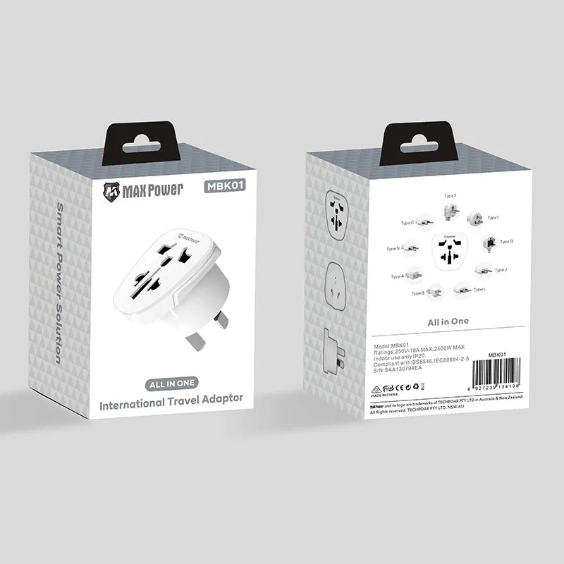 Maxguard Universal Travel adapter