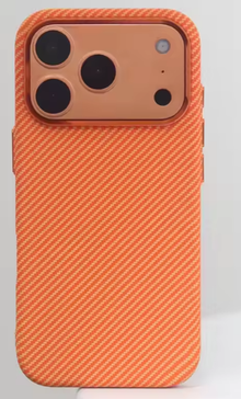 17 Pro Carbon Orange Case