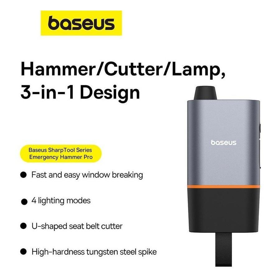 Baseus Emergency Hammer Pro 3 in 1