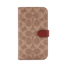 Coach Signature C Tan Wallet Case for iPhone 12 Pro Max