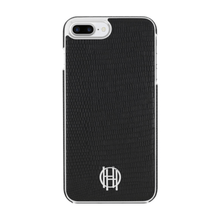 House of Harlow 1960 Black Lizard/Silver Metallic Case for iPhone 7/8 Plus