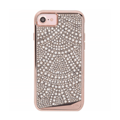Case-Mate Brilliance Lace Rose Gold Pearl Crystal Case for iPhone 6/6s/7/8 Plus