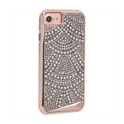 Case-Mate Brilliance Lace Rose Gold Pearl Crystal Case for iPhone 6/6s/7/8 Plus