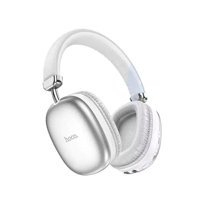 HOCO W55 Plus Happiness ANC noise reduction BT headphones - silver