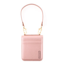 Hanman PU Flip Leather Wallet Cover Case for Samsung Galaxy Z Flip 5 – Pink