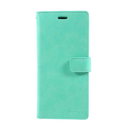 Goospery Mansoor Aqua Wallet Diary Case for Samsung Galaxy Note 10 Plus/10 Plus 5G