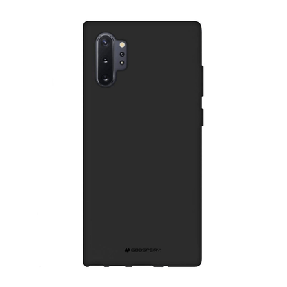 Goospery Mercury Black Soft Feeling Jelly Case for Samsung Galaxy Note 10 Plus/10 Plus 5G