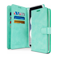 Goospery Mansoor Aqua Wallet Diary Case for Samsung Galaxy S20