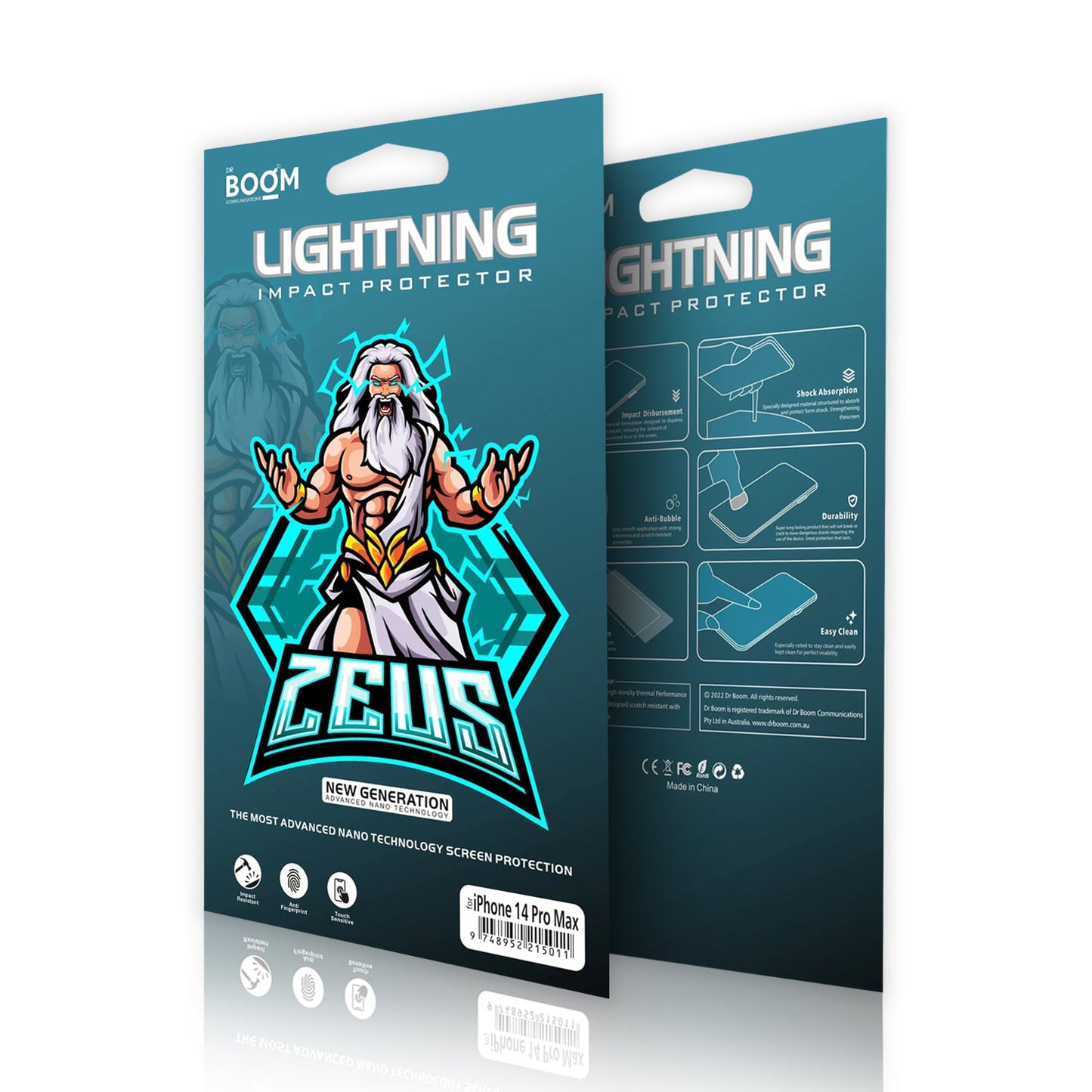 Zeus Lightning Impact Screen Protector for all iPhones