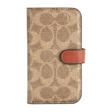 Coach Signature C Folio Case Khaki for iPhone 12 Mini