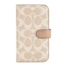 Coach Signature C Folio Case Sand for iPhone 12 Mini