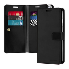 Goospery Mansoor Black Wallet Diary Case for Samsung Galaxy S20 Plus