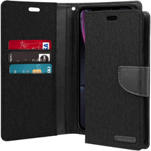 Goospery Canvas Diary Black for iPhone 12 Mini