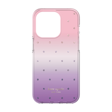 Kate Spade New York Ombre Pin Dot Protective Hardshell Case for iPhone 14 Pro