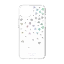 Kate Spade New York Scattered Flowers Protective Hardshell Case for iPhone 14/15 Plus