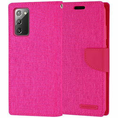 Goospery Canvas Diary Pink for Samsung Galaxy Note 20