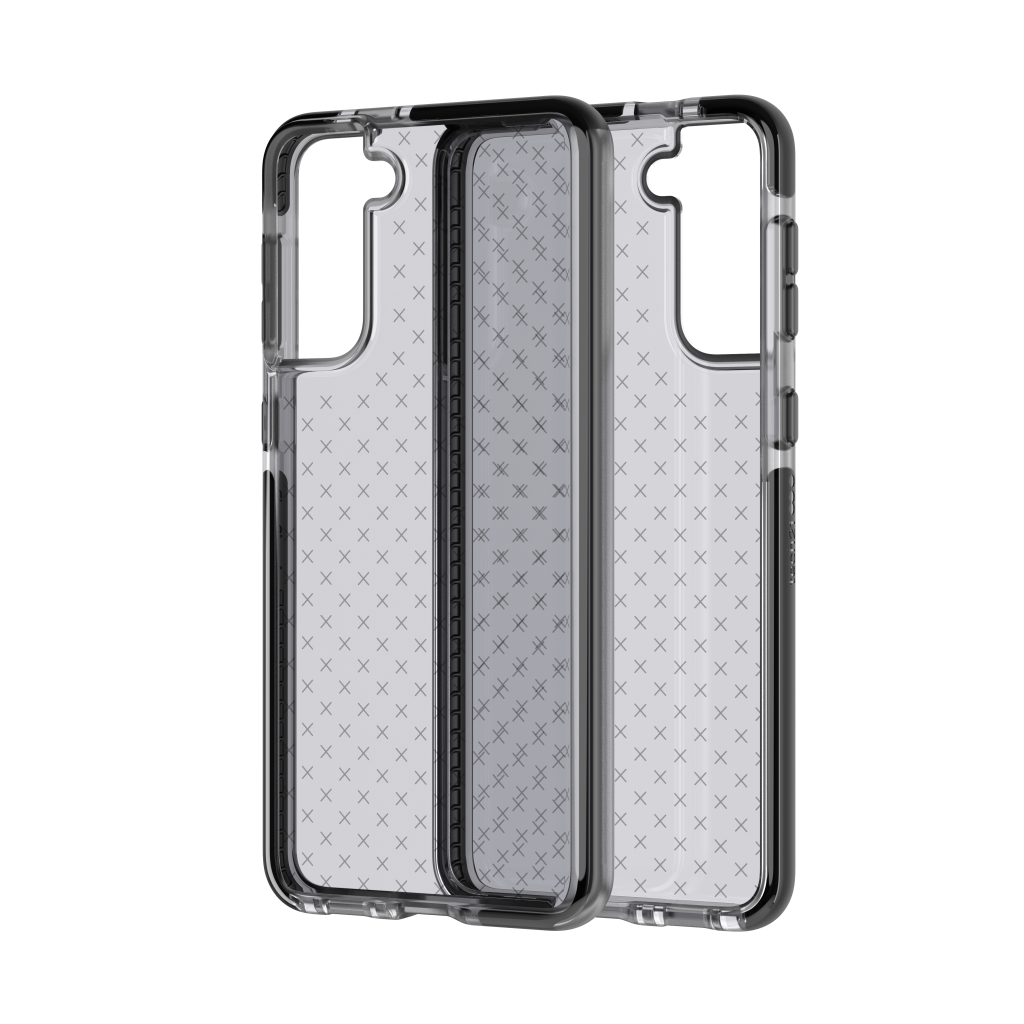 Tech 21 Evo Check  Smokey Black for Samsung S21 Plus
