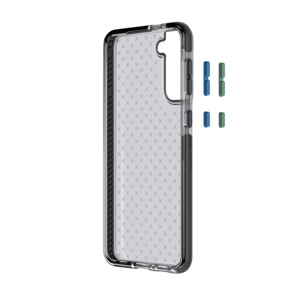 Tech 21 Evo Check  Smokey Black for Samsung S21 Plus