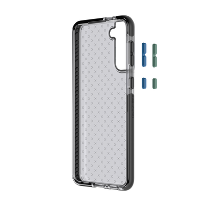 Tech 21 Evo Check  Smokey Black for Samsung S21 Plus