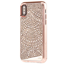 Case-Mate Brilliance Lace Rose Gold Pearl Crystal Case for iPhone X/XS
