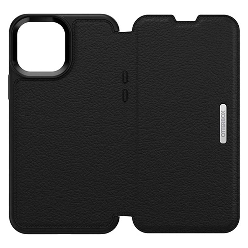 OtterBox Strada Card Folio Wallet Case iPhone 13 Pro Max  - Black