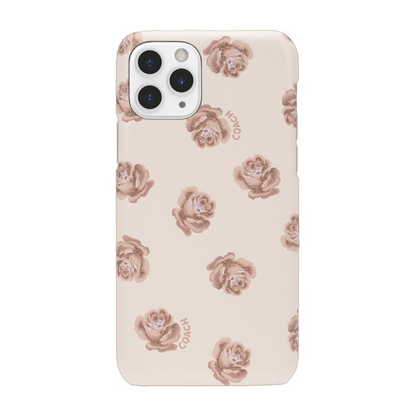 Coach Peony Pink/Glitter Slim Leather Wrap Case for iPhone 11 Pro